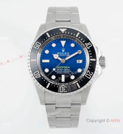 EWE factory Deepsea Rolex James Cameron 44mm 1-1 Clone 3235 D-Blue Dial